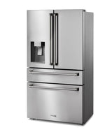 Thor Kitchen 36" 21.6 Cu. Ft. Stainless Steel French Door Refrigerator with Ice and Water Dispenser - TRF3601FD