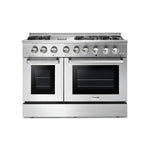 Thor Stainless Steel Freestanding Dual Fuel Dual-Oven Range (6.7 Cu.Ft.) - HRD4803U