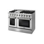 Thor Stainless Steel Freestanding Gas Dual Oven Range (6.7 Cu.Ft.) - HRG4808U