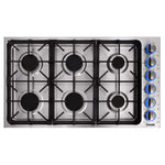 Thor Stainless Steel 36" Drop-In Gas Cooktop - TGC3601