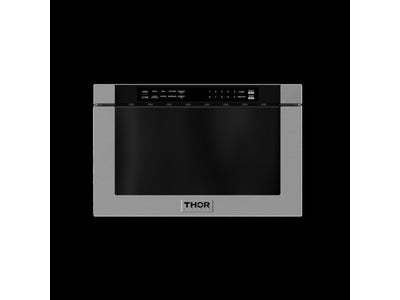 Thor Four micro-ondes tiroir 1,2 pi³ encastrable acier inoxydable TMD2402