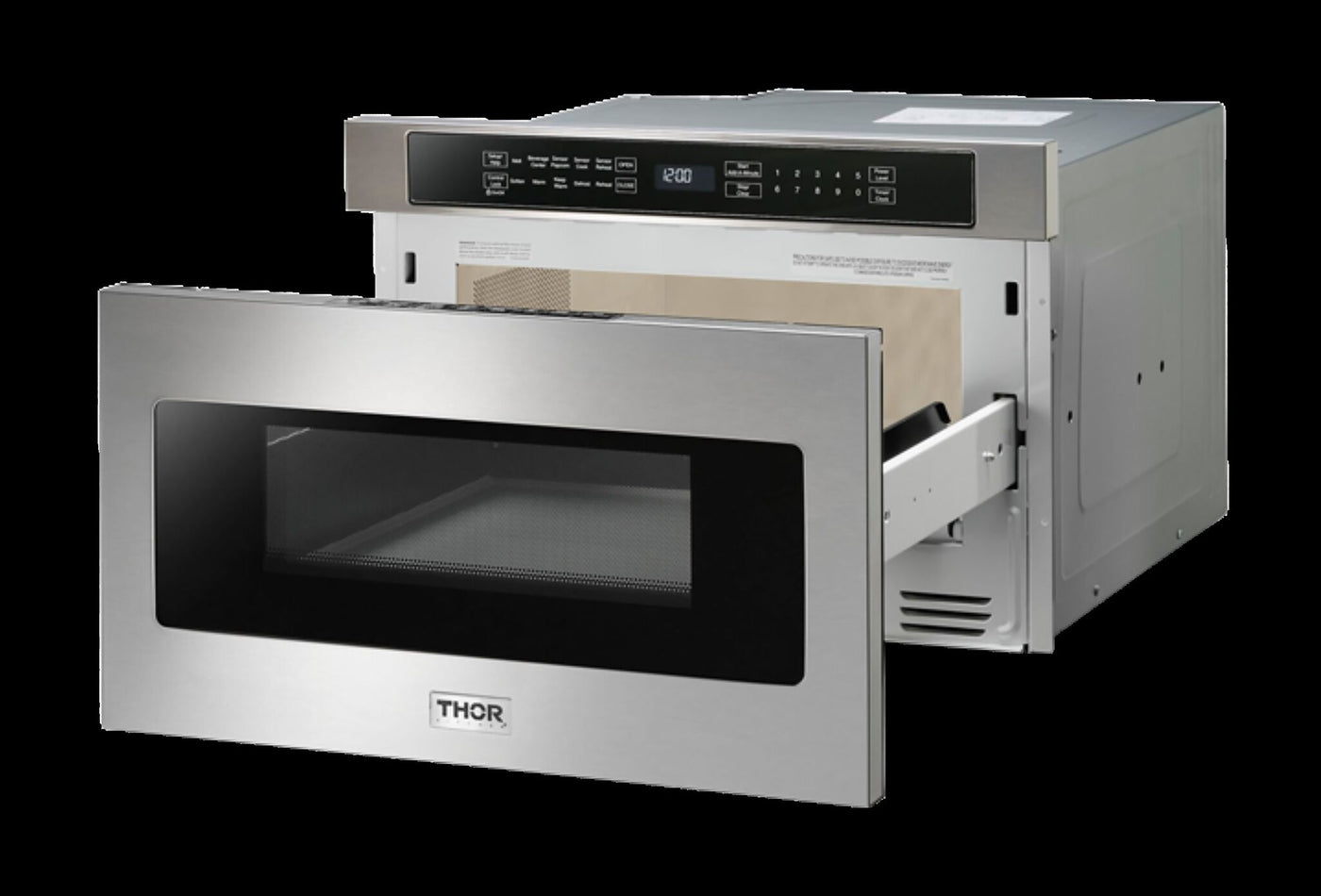 Thor Stainless Steel Built-In Microwave Drawer (1.2 cu.ft.) - TMD2401