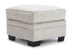 Tilley Ottoman - White
