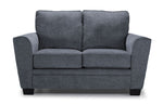 Tilley Loveseat - Charcoal