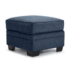 Tilley Ottoman - Indigo