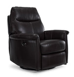 Torino Leather Power Recliner - Brown