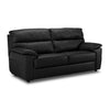 Toscana Sofa en cuir - noir
