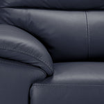 Toscana Leather Sofa - Navy Blue