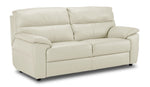 Toscana Leather Sofa - White