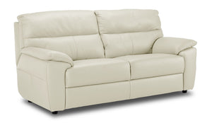 Toscana Sofa en cuir – blanc