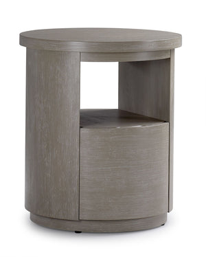 Regard novateur Turin Table d'appoint 22 po - gris