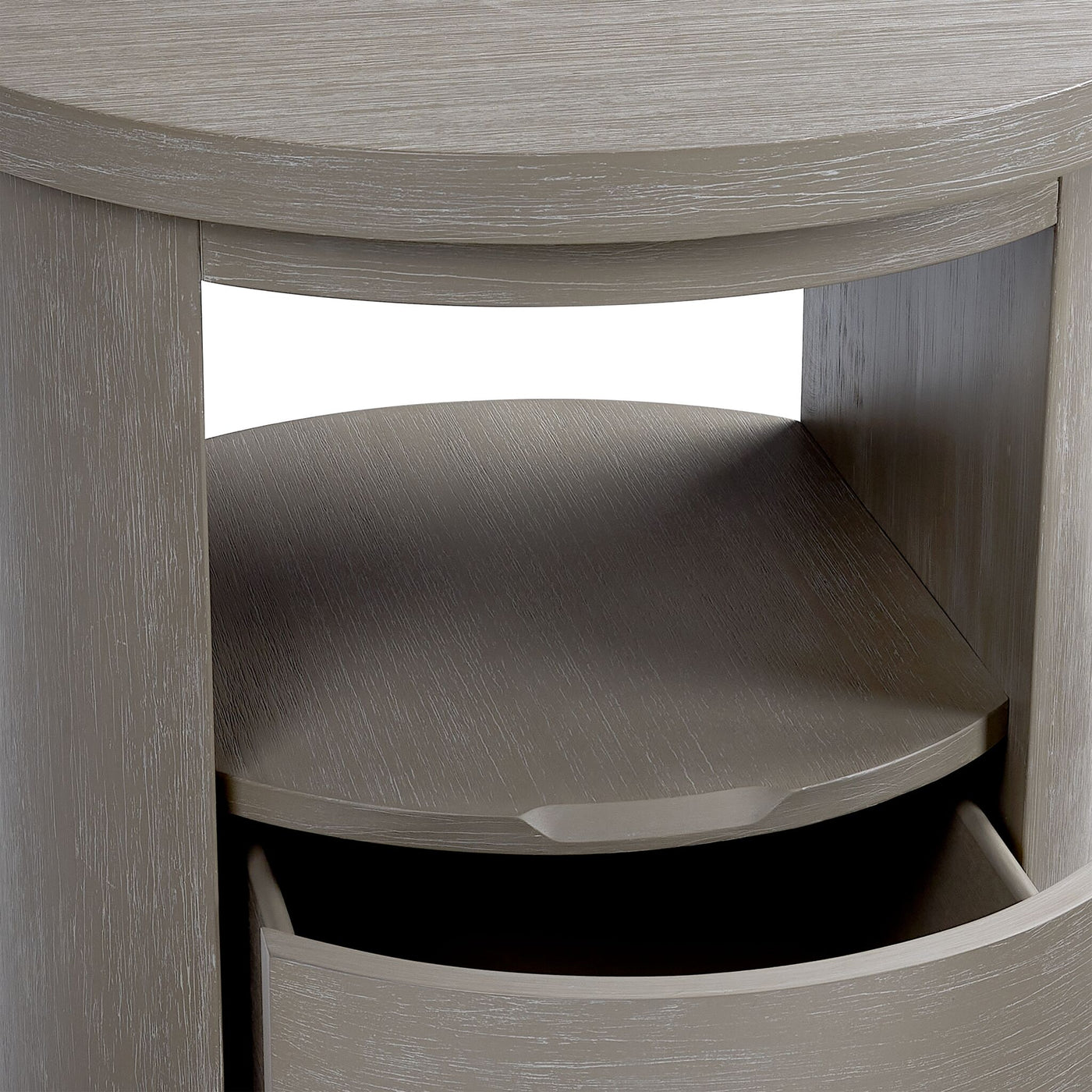 Turin Side Table- Grey