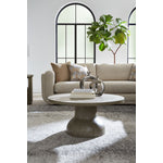 Turin Round Coffee Table - Grey