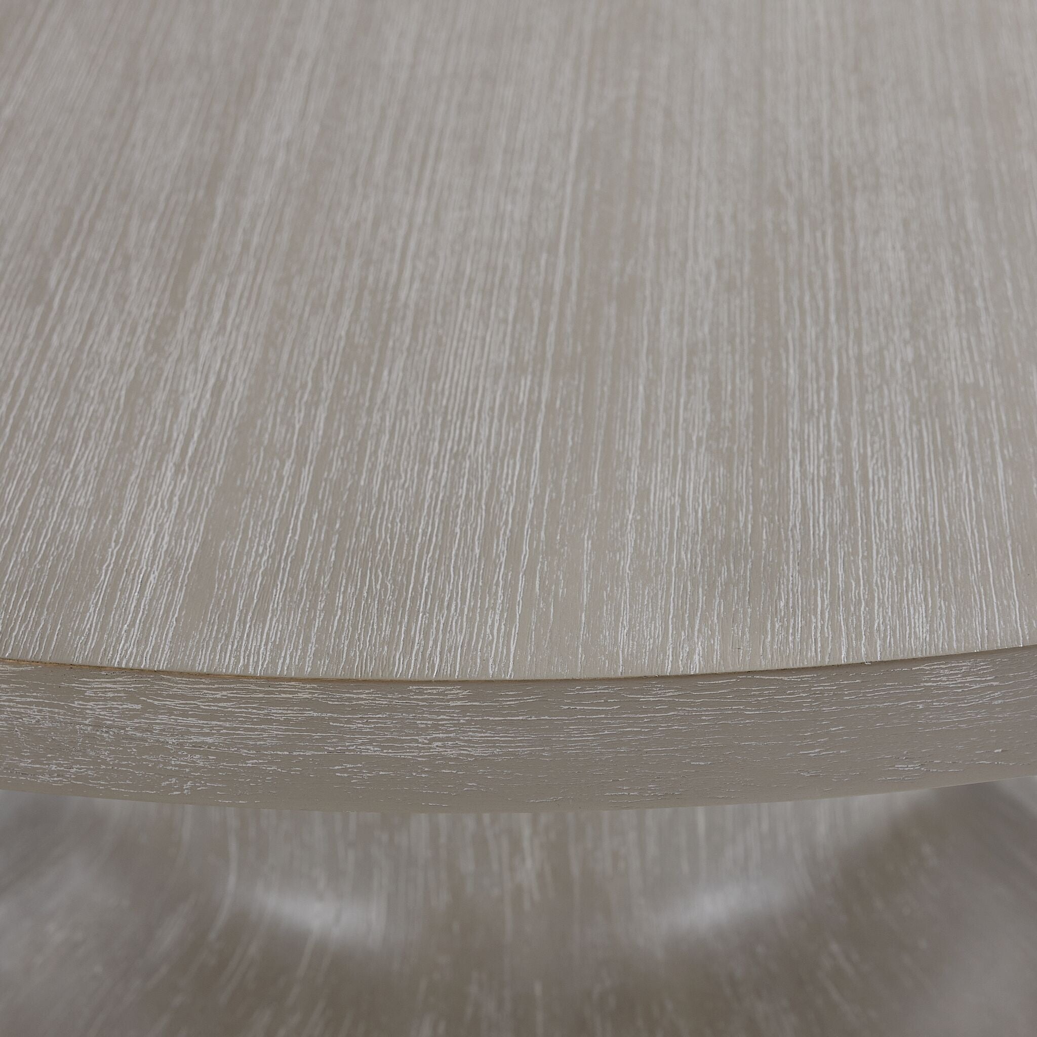 Fresh Perspective Turin 38" Round Coffee Table - Grey