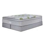 Beautyrest Max+ Valley Pillow Top Plush Queen Mattress and Split Boxspring Set