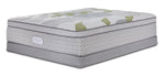 Beautyrest Max+ Valley Euro Top Plush Twin Mattress and Low Profile Boxspring Set