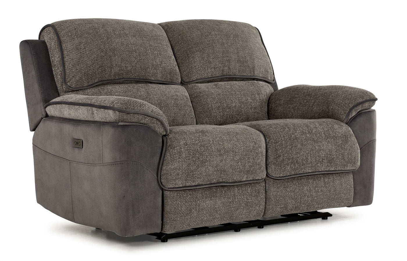 Vandelay Power Reclining Loveseat - Grey