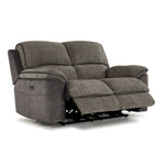 Vandelay Power Reclining Loveseat - Grey