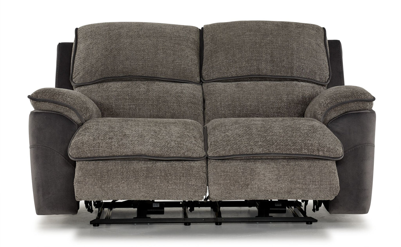 Vandelay Power Reclining Loveseat - Grey