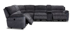 Vandelay 6-Piece Power Reclining Sectional - Blue