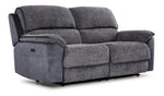 Vandelay Power Reclining Sofa and Chair Set - Blue