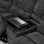 Vandelay 6-Piece Power Reclining Sectional - Grey