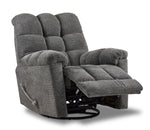 Veneto Swivel Recliner - Grey
