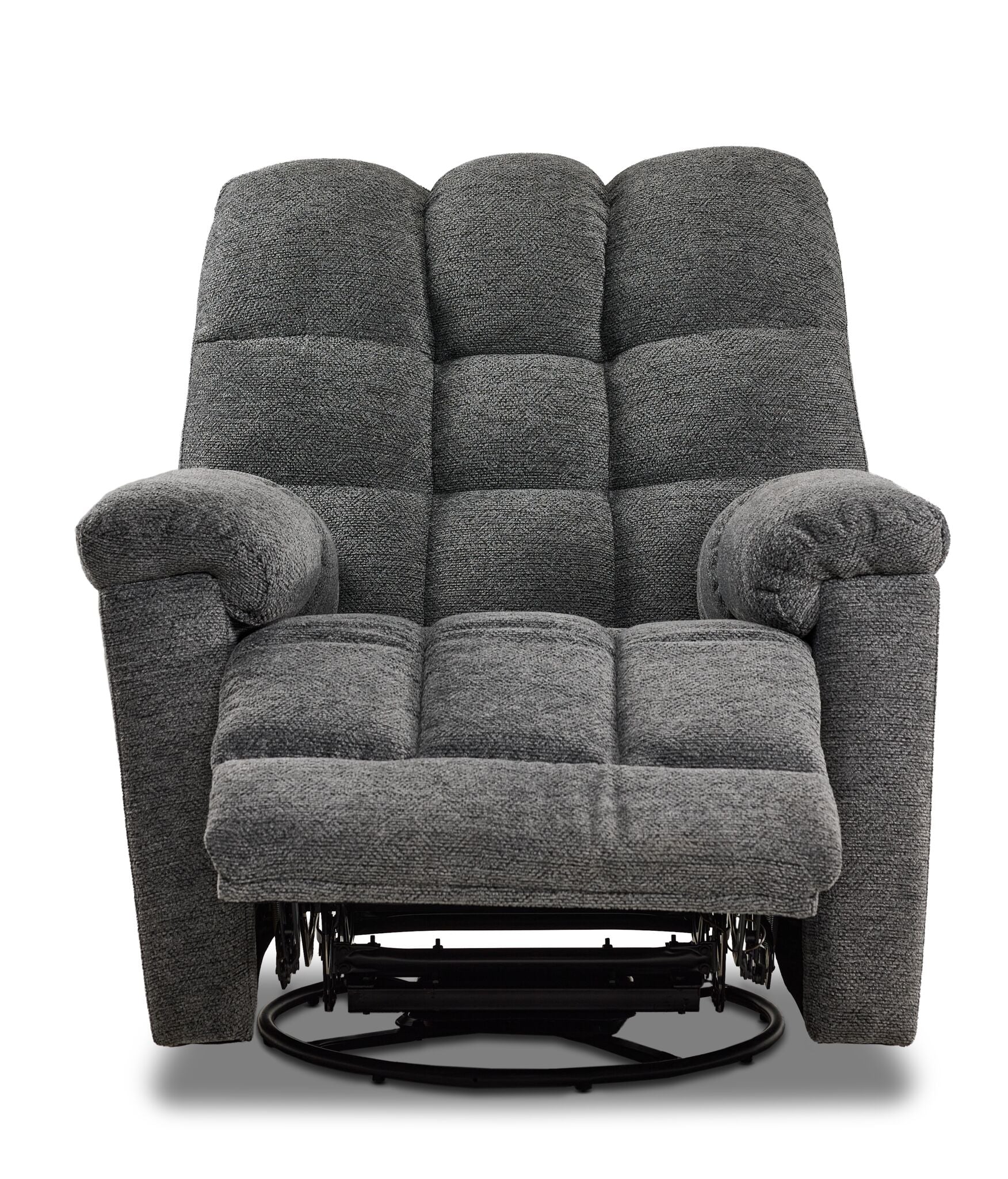 Veneto Swivel Recliner - Grey