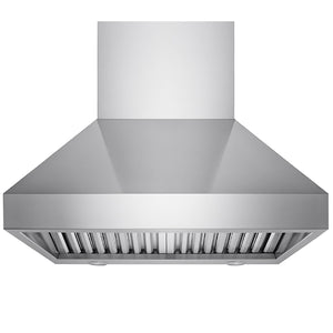 VICTORY Stainless Steel 36" 1200 CFM Wall Mount Range Hood - Twister-MAX-36