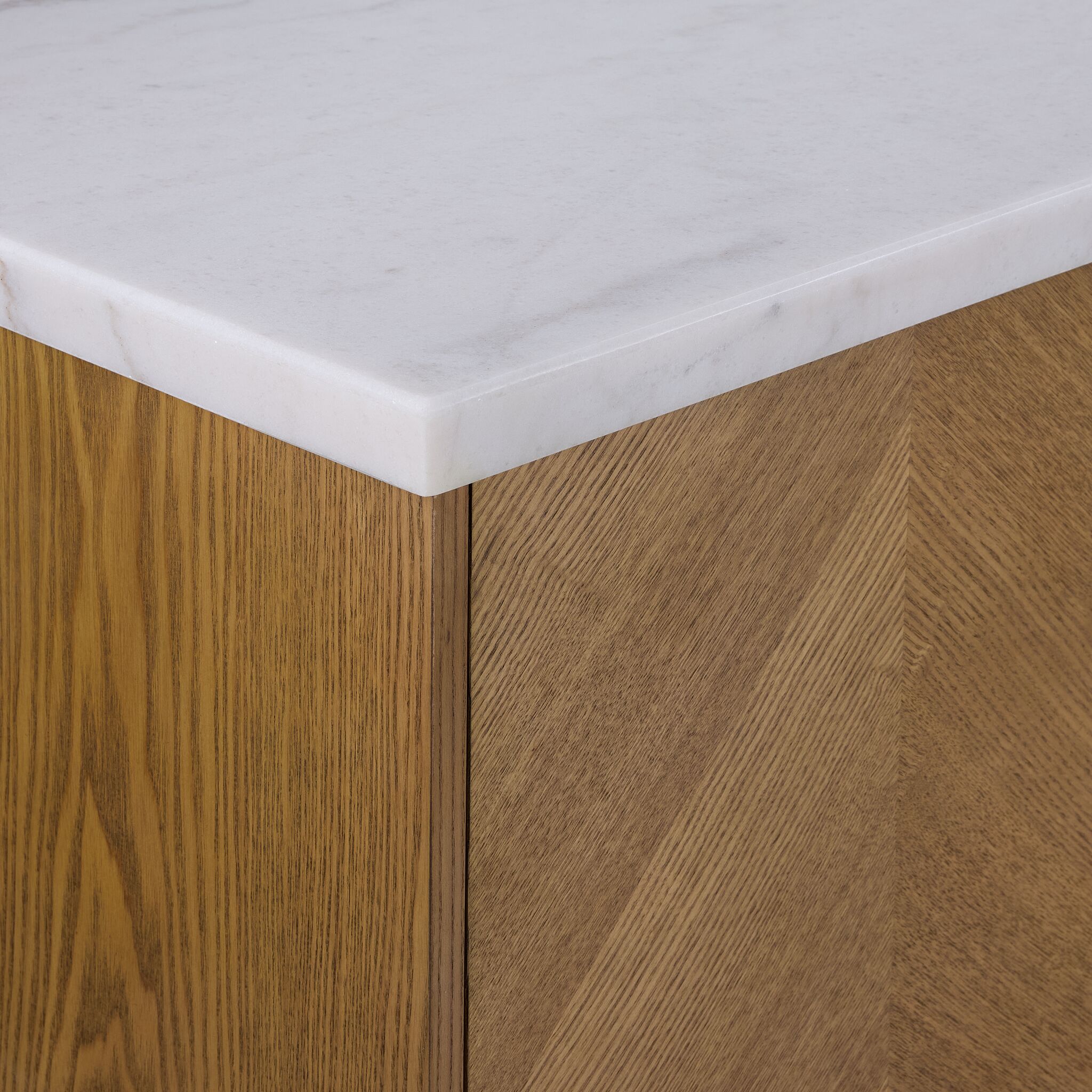 Vida Server- Natural Beige, Grey