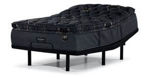 Beautyrest World Class Viscount moelleux Ens. Matelas très grand et base réglable Motion Pro de L2