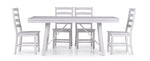Vivid 5-Piece Dining Set - White