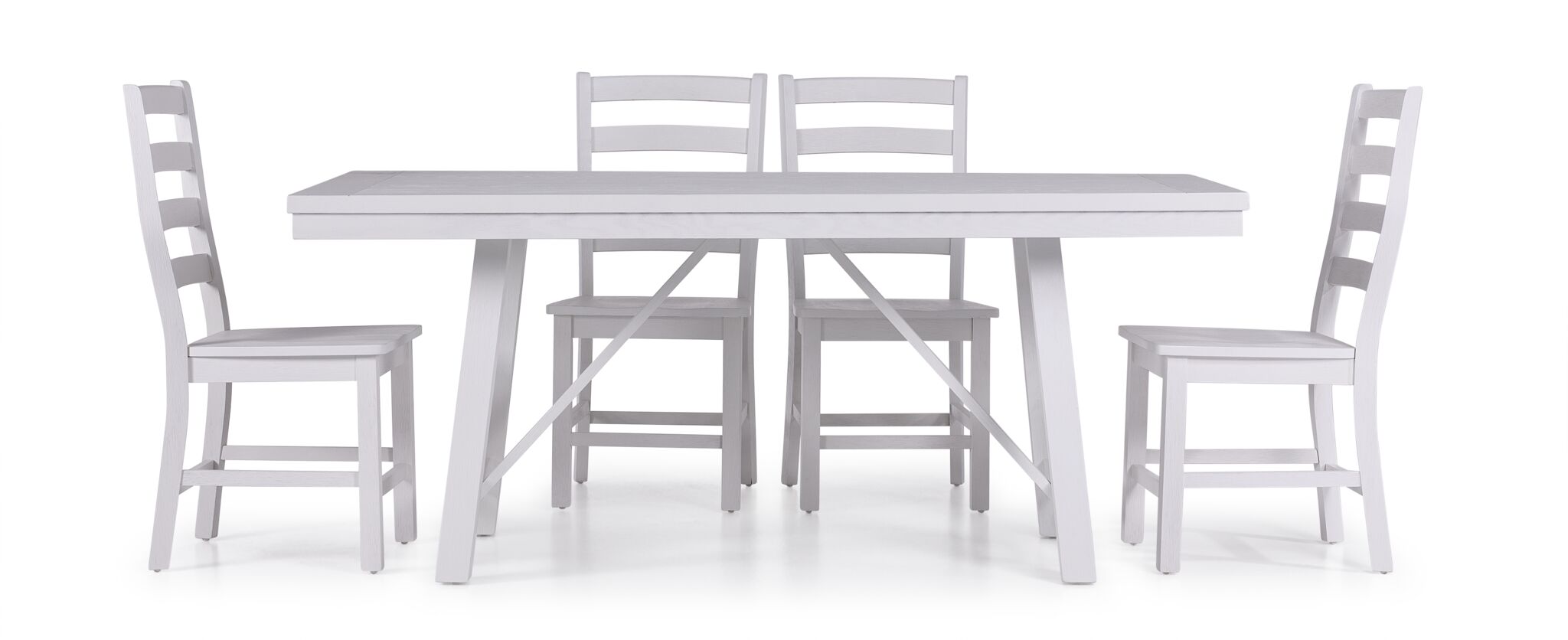 Vivid 5-Piece Dining Set - White