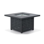 West Lake 2-Piece Square Fire Pit - Grey