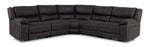 Weston 5-Piece Power Reclining Sectional - Granite