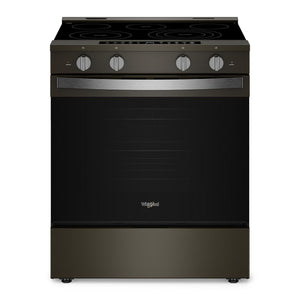 Whirlpool Cuisinière électrique encastrable 5,3 pi³ acier inoxydable noir YWSES7530RV