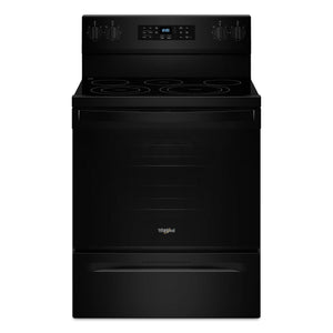 Whirlpool Black Electric Freestanding Range (5.3 Cu.Ft.) - YWFES5030RB