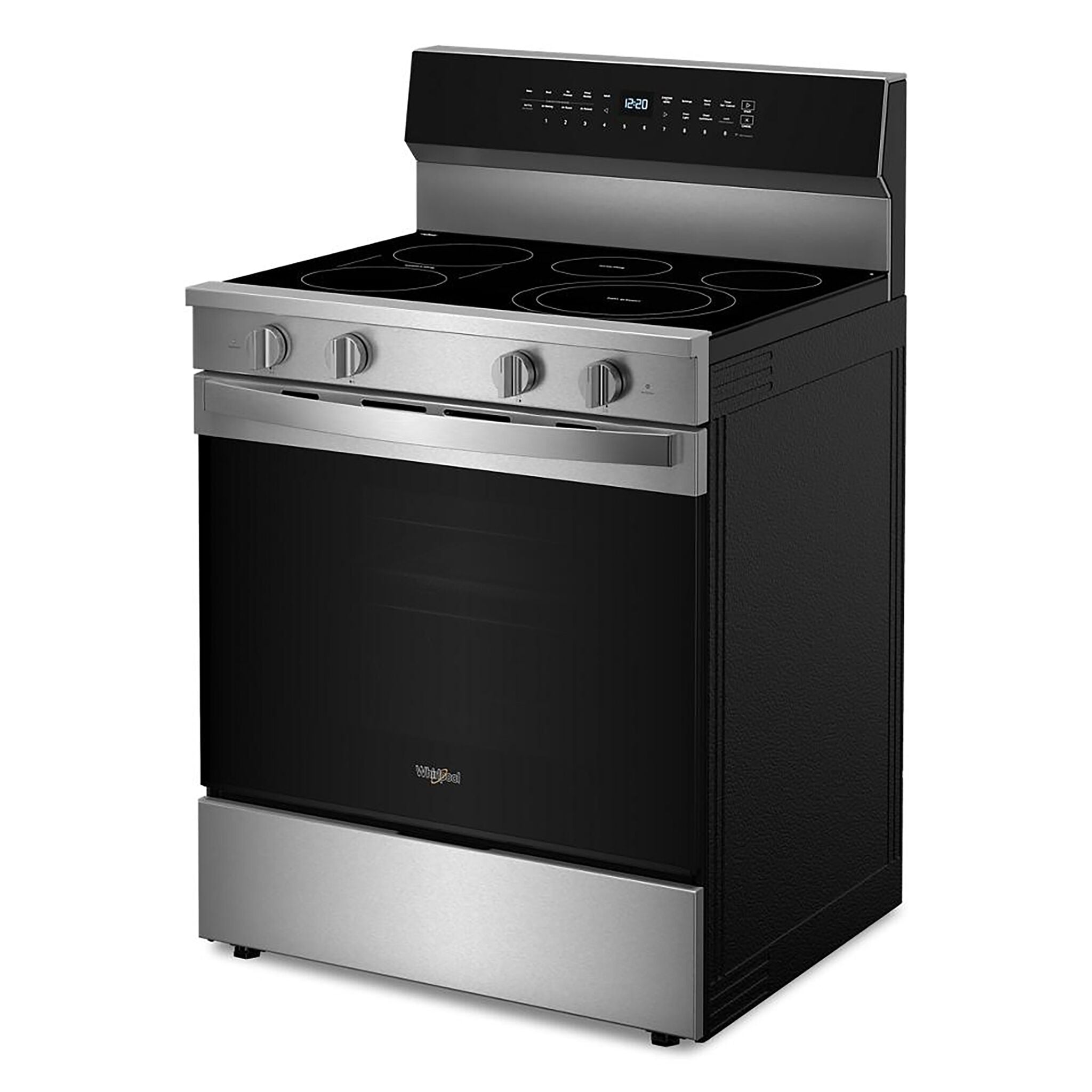 Whirlpool Fingerprint Resistant Stainless Steel Electric Freestanding Range (5.3 Cu.Ft.) - YWFES7530RZ