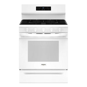 Whirlpool Cuisinière au gaz 5,0 pi³ autonome blanc WFGS5030RW