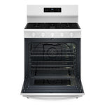 Whirlpool White Gas Freestanding Range (5 Cu.Ft.) - WFGS5030RW