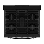 Whirlpool Black Gas Freestanding Range (5 Cu.Ft.)- WFGS5030RB