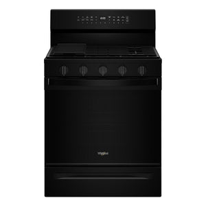 Whirlpool Black Gas Freestanding Range (5 Cu.Ft.) - WFGS7530RB