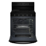Whirlpool Black Gas Freestanding Range (5 Cu.Ft.) - WFGS7530RB