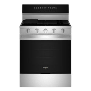 Whirlpool Fingerprint Resistant Stainless Steel Gas Freestanding Range (5 Cu.Ft.) - WFGS7530RZ