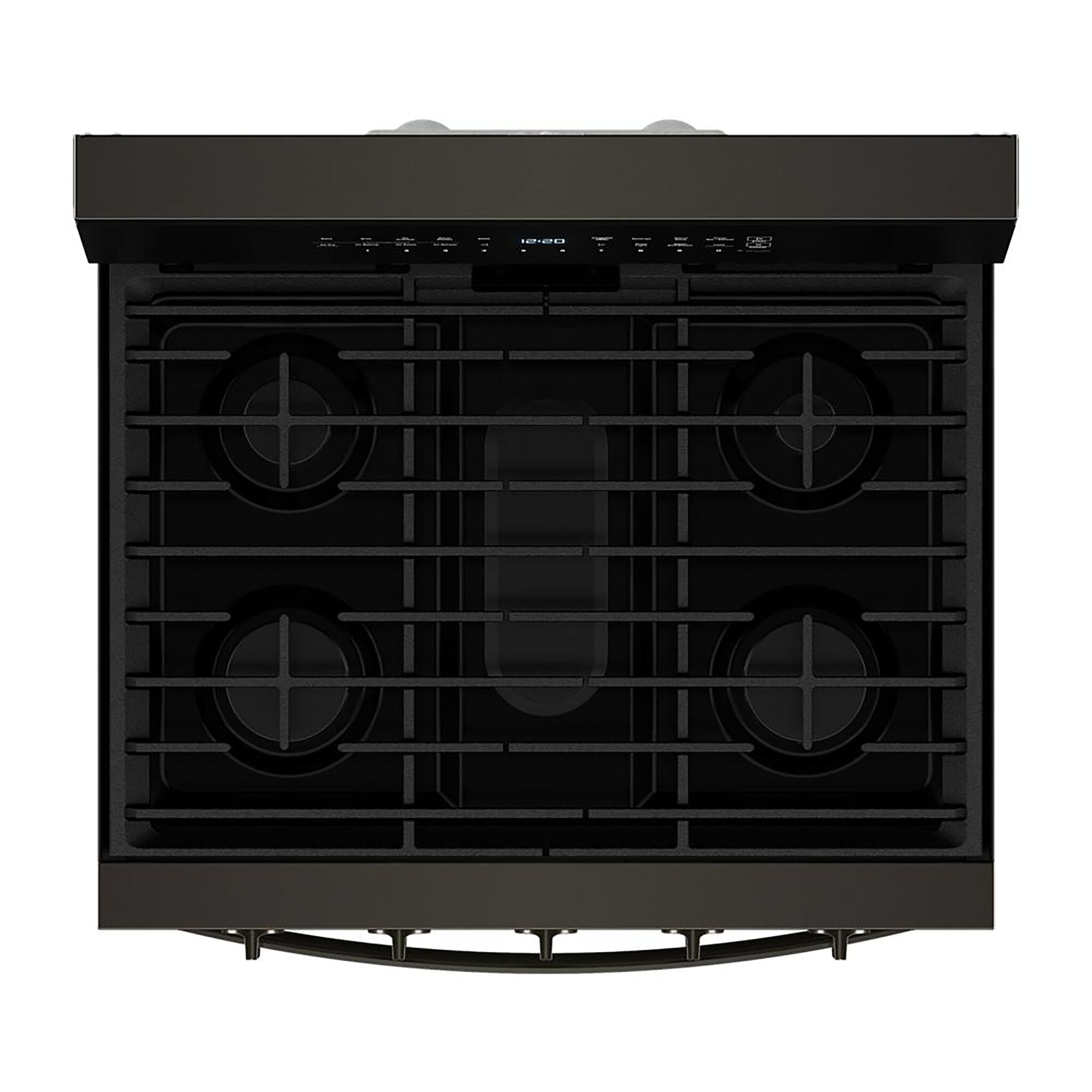 Whirlpool Print Resistant Black Stainless Gas Freestanding Range (5 Cu.Ft) - WFGS7530RV