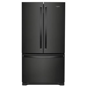 Whirlpool Réfrigérateur 20,0 pi³ avec porte à 2 battants noir WRFC2036RB