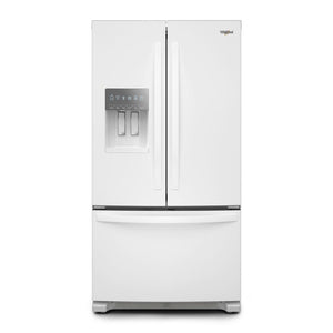 Whirlpool Réfrigérateur 24,7 pi³ avec porte à 2 battants blanc WRFF3436RW