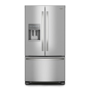 Whirlpool Fingerprint Resistant Stainless Steel French Door Refrigerator (25.2 Cu.Ft.) - WRFF3436RZ