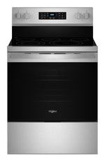 Whirlpool Fingerprint Resistant Stainless Kitchen Package with French Door Refrigerator, Electric Range & Built-In Dishwasher