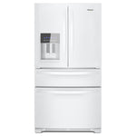Whirlpool 35.75" 24.5 Cu. Ft. White French Door Refrigerator - WRMF3636RW